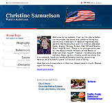 Christine samuelson Alderman